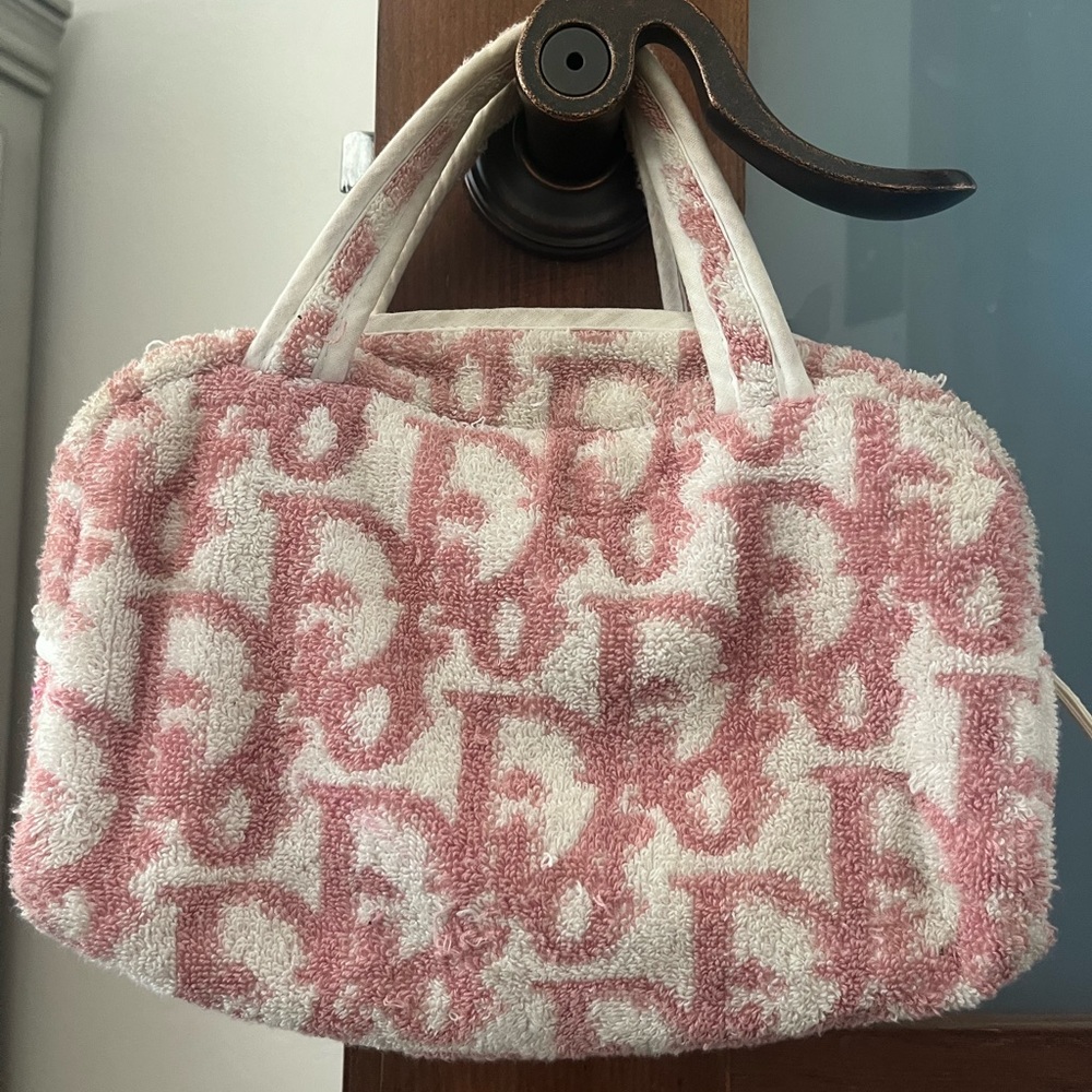 PINK DIOR TROTTER PURSE